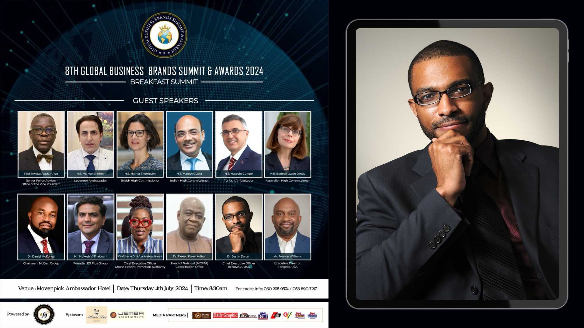 8th Global Business Brands and Summit Awards in Accra